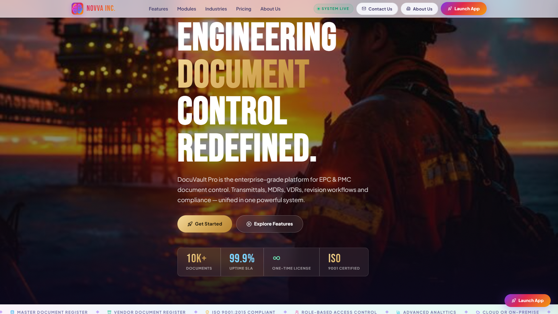 DOCUMENT CONTROL - PMC/EPC